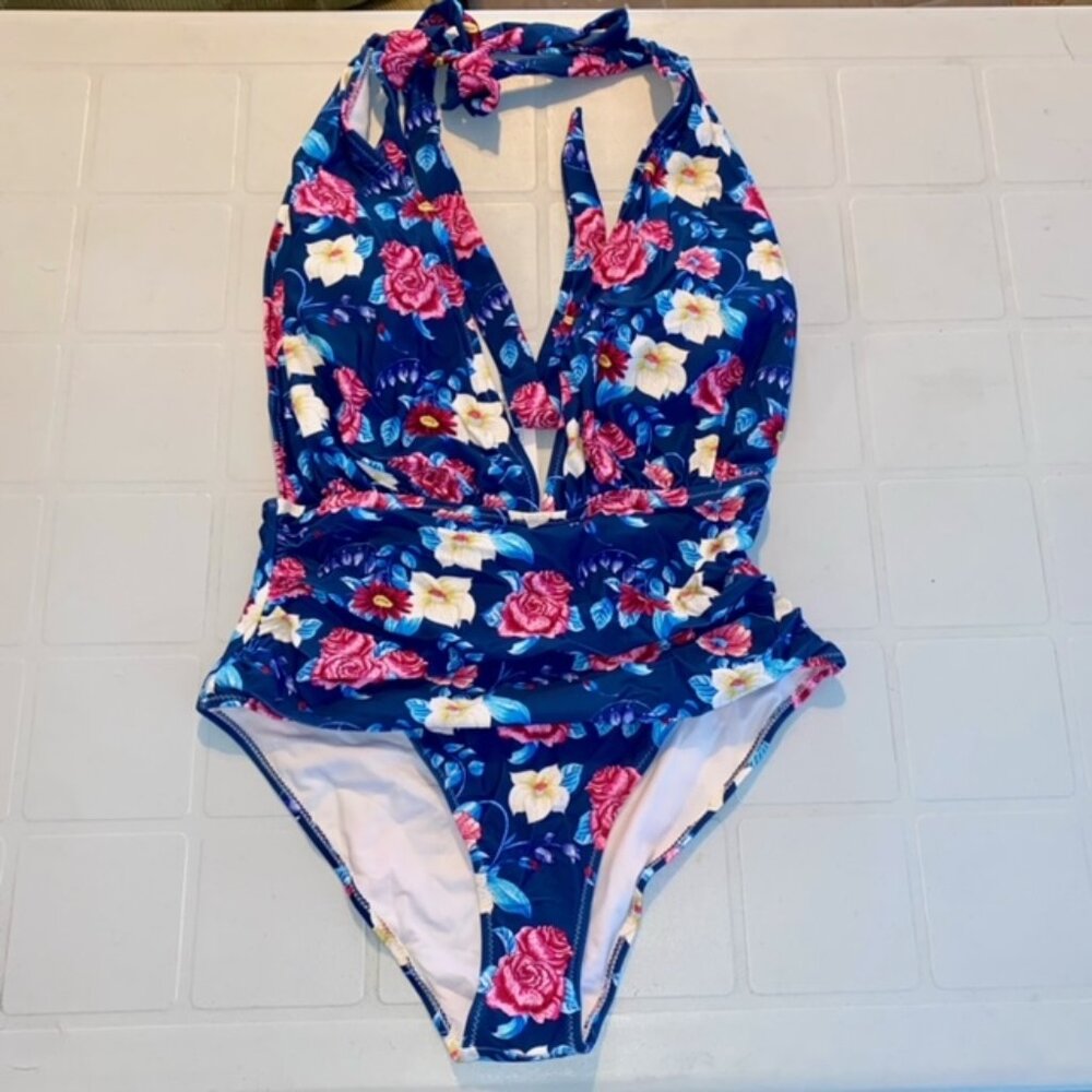 Cupshe Floral OnePc NWT